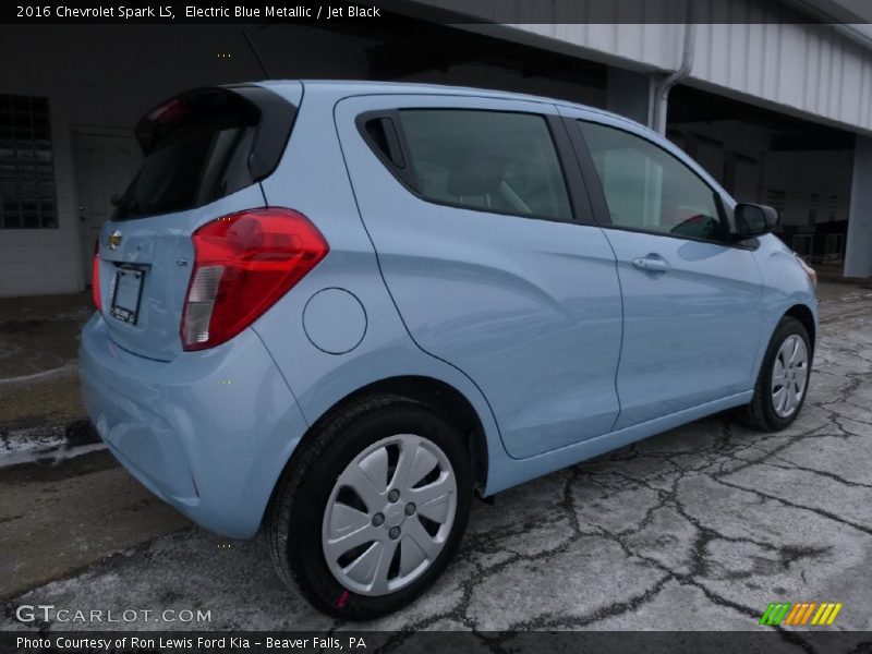 Electric Blue Metallic / Jet Black 2016 Chevrolet Spark LS