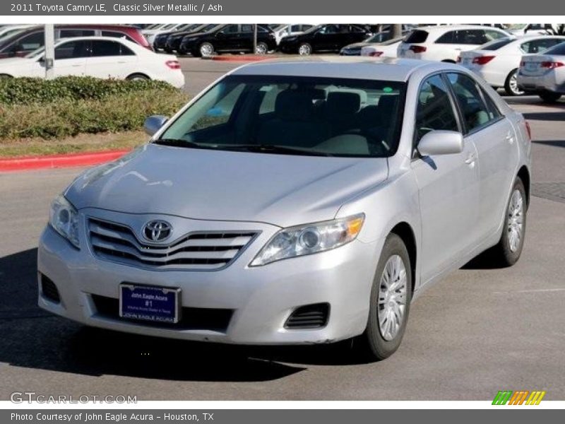 Classic Silver Metallic / Ash 2011 Toyota Camry LE