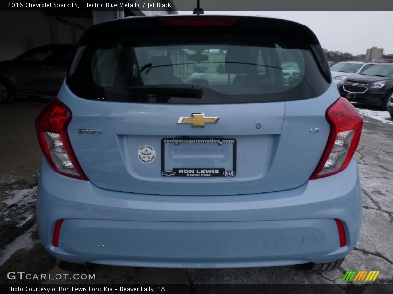 Electric Blue Metallic / Jet Black 2016 Chevrolet Spark LS