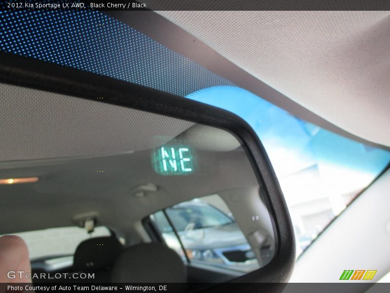 Black Cherry / Black 2012 Kia Sportage LX AWD