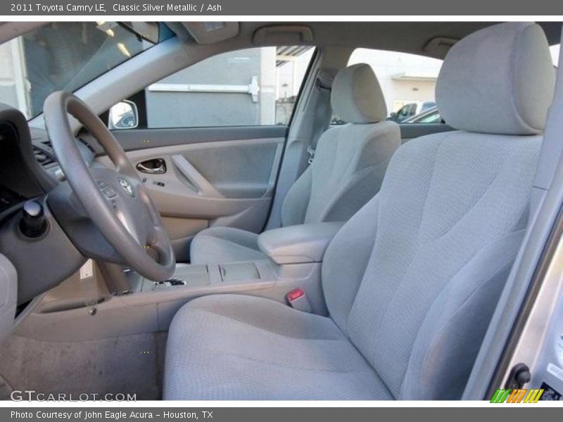 Classic Silver Metallic / Ash 2011 Toyota Camry LE