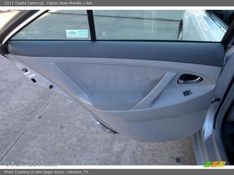 Classic Silver Metallic / Ash 2011 Toyota Camry LE