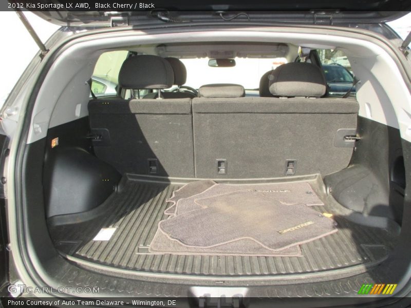 Black Cherry / Black 2012 Kia Sportage LX AWD