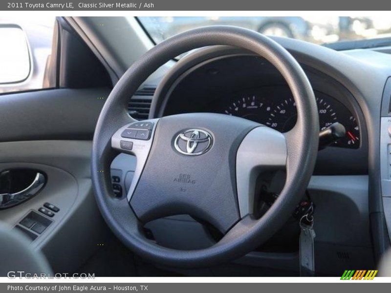 Classic Silver Metallic / Ash 2011 Toyota Camry LE