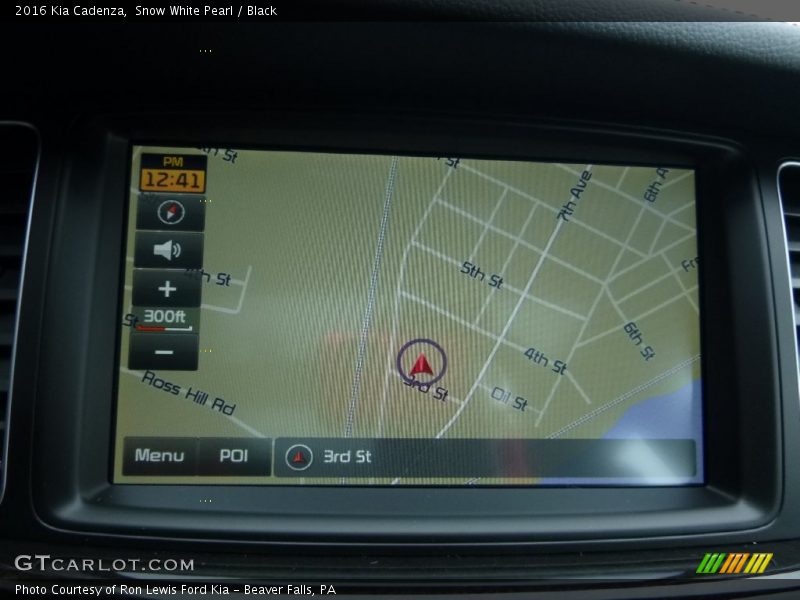 Navigation of 2016 Cadenza 