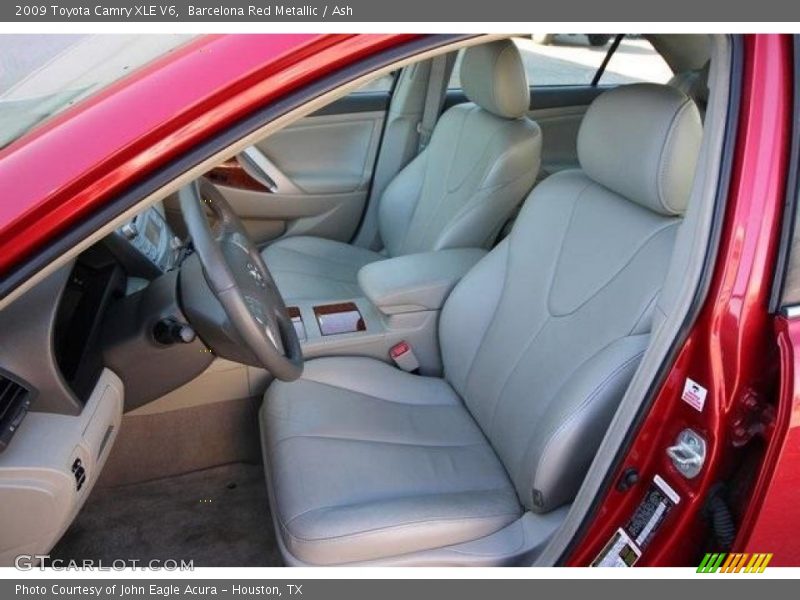 Barcelona Red Metallic / Ash 2009 Toyota Camry XLE V6