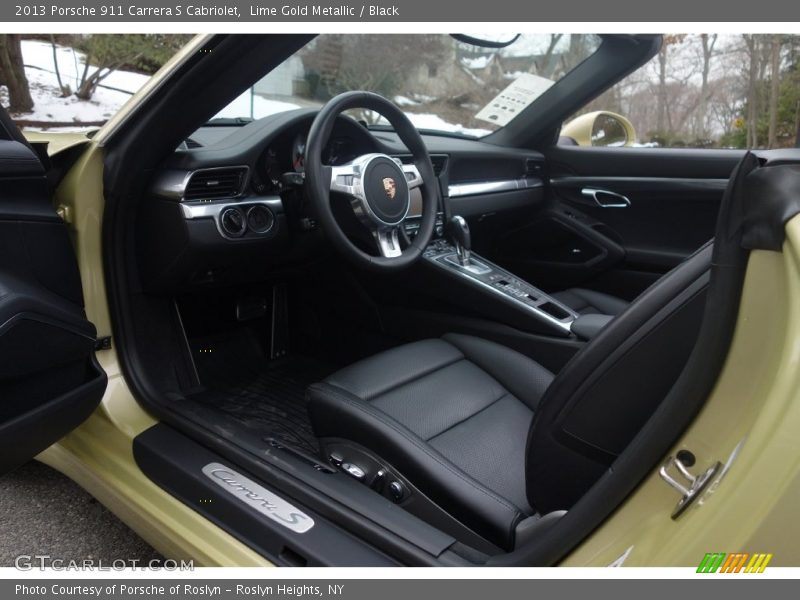  2013 911 Carrera S Cabriolet Black Interior