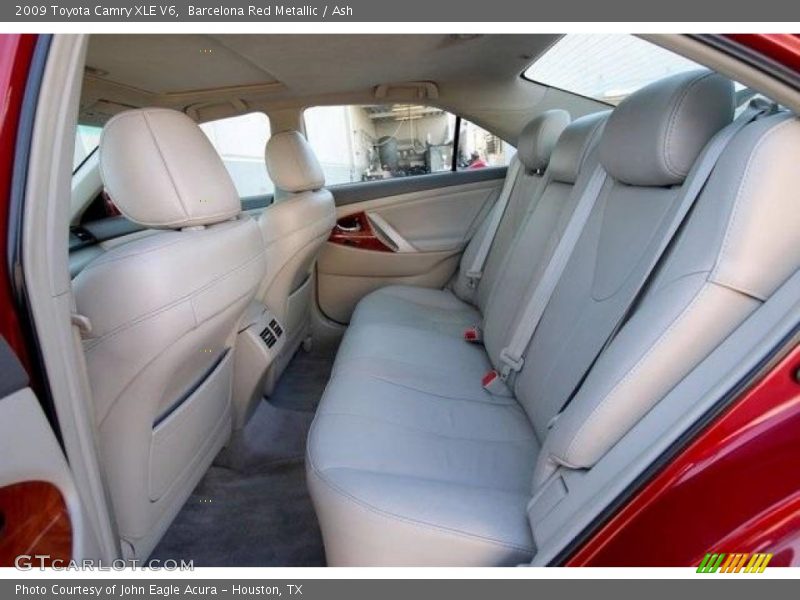 Barcelona Red Metallic / Ash 2009 Toyota Camry XLE V6