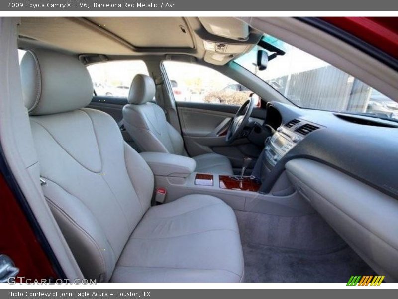 Barcelona Red Metallic / Ash 2009 Toyota Camry XLE V6