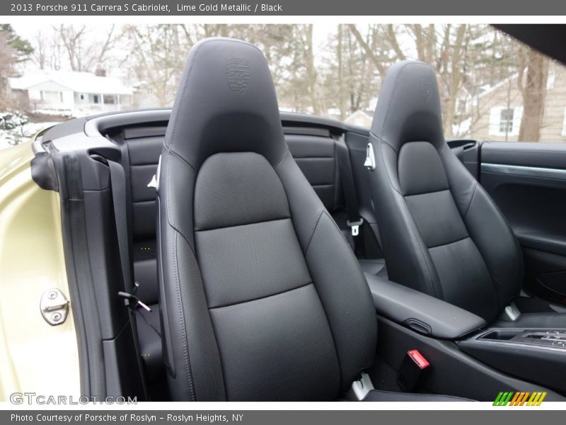 Lime Gold Metallic / Black 2013 Porsche 911 Carrera S Cabriolet