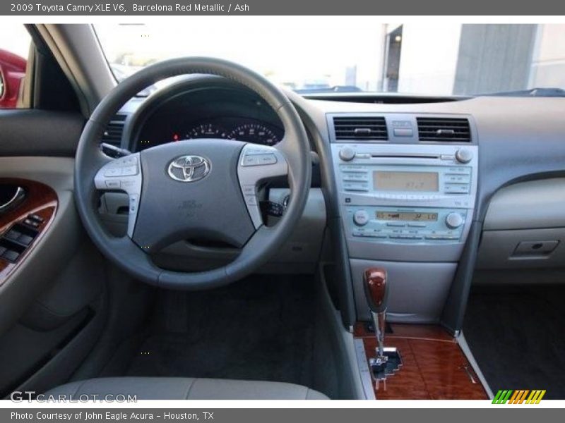 Barcelona Red Metallic / Ash 2009 Toyota Camry XLE V6