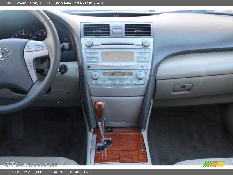 Barcelona Red Metallic / Ash 2009 Toyota Camry XLE V6