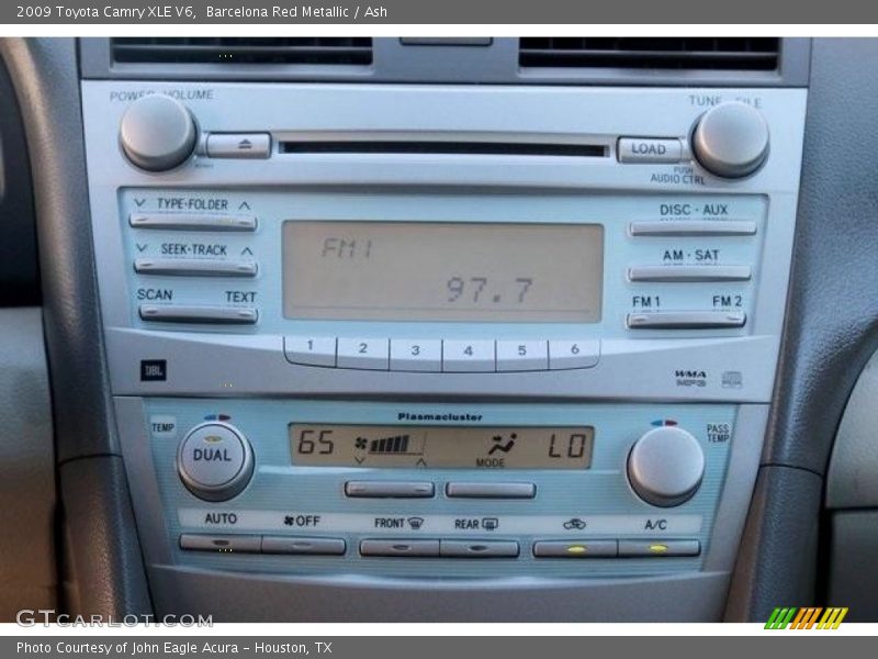 Barcelona Red Metallic / Ash 2009 Toyota Camry XLE V6