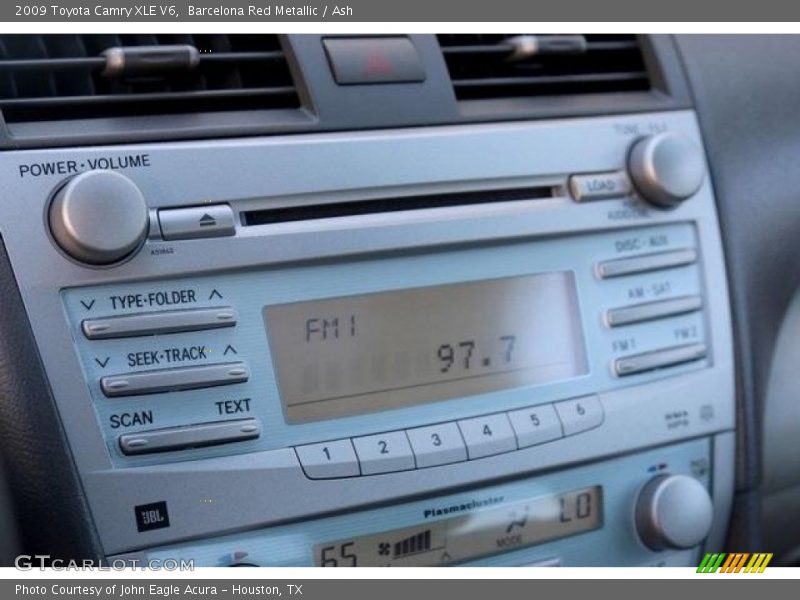 Barcelona Red Metallic / Ash 2009 Toyota Camry XLE V6