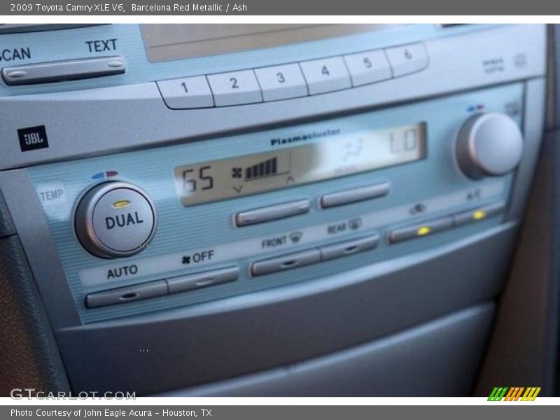 Barcelona Red Metallic / Ash 2009 Toyota Camry XLE V6