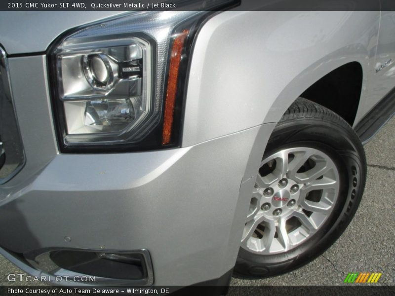 Quicksilver Metallic / Jet Black 2015 GMC Yukon SLT 4WD