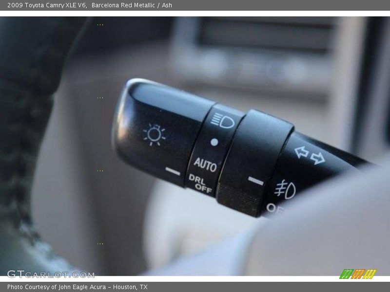 Barcelona Red Metallic / Ash 2009 Toyota Camry XLE V6