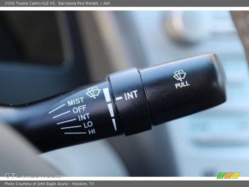 Barcelona Red Metallic / Ash 2009 Toyota Camry XLE V6
