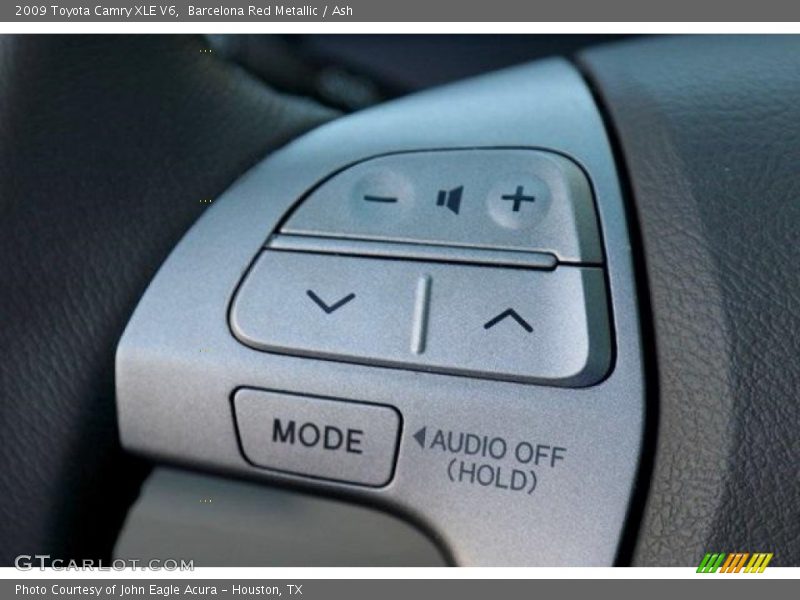 Barcelona Red Metallic / Ash 2009 Toyota Camry XLE V6