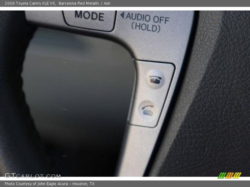 Barcelona Red Metallic / Ash 2009 Toyota Camry XLE V6