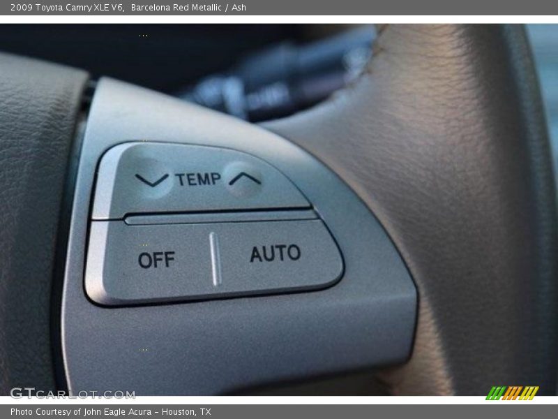 Barcelona Red Metallic / Ash 2009 Toyota Camry XLE V6