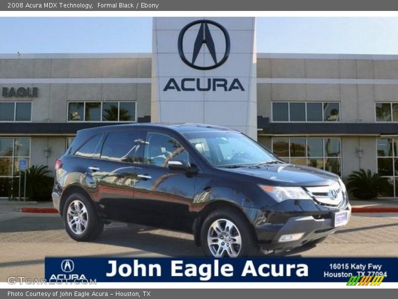 Formal Black / Ebony 2008 Acura MDX Technology