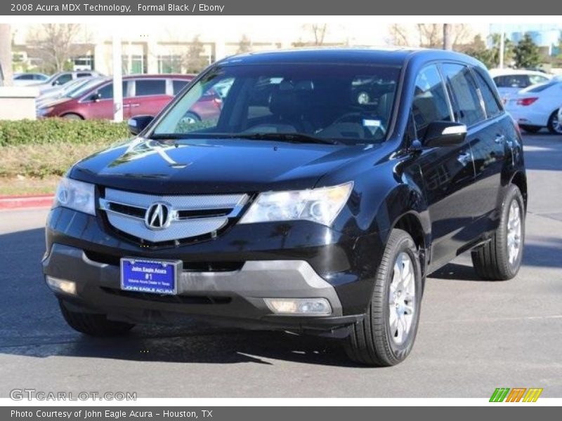 Formal Black / Ebony 2008 Acura MDX Technology