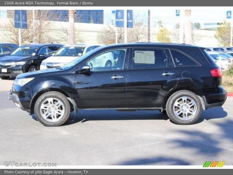 Formal Black / Ebony 2008 Acura MDX Technology