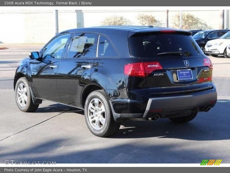 Formal Black / Ebony 2008 Acura MDX Technology