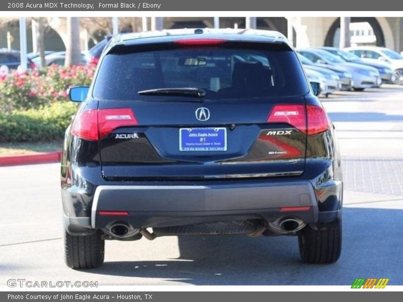 Formal Black / Ebony 2008 Acura MDX Technology