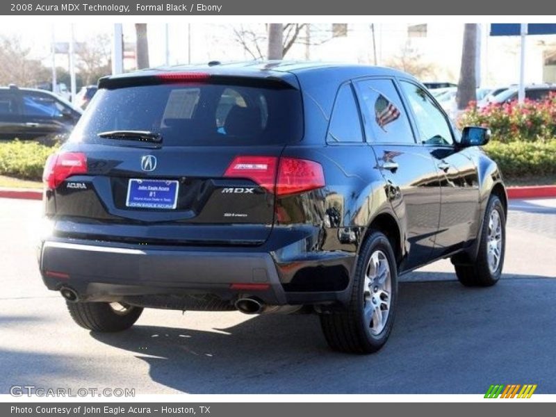 Formal Black / Ebony 2008 Acura MDX Technology