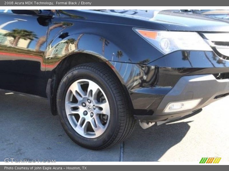 Formal Black / Ebony 2008 Acura MDX Technology