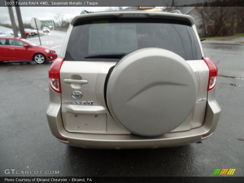 Savannah Metallic / Taupe 2007 Toyota RAV4 4WD