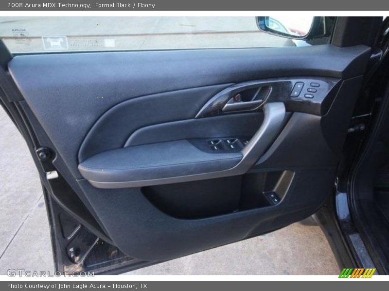 Formal Black / Ebony 2008 Acura MDX Technology