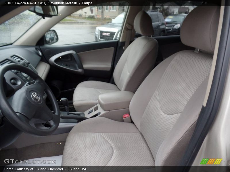 Savannah Metallic / Taupe 2007 Toyota RAV4 4WD