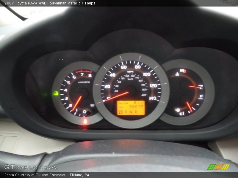 Savannah Metallic / Taupe 2007 Toyota RAV4 4WD