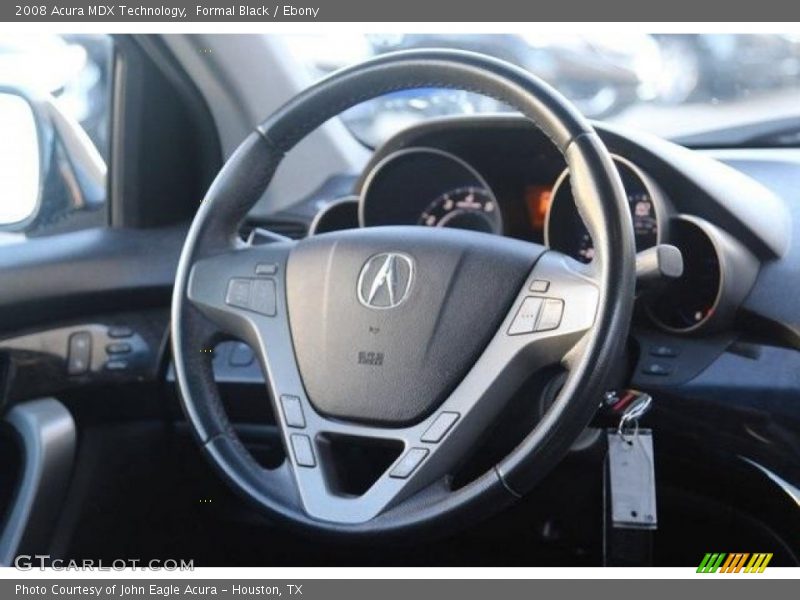 Formal Black / Ebony 2008 Acura MDX Technology