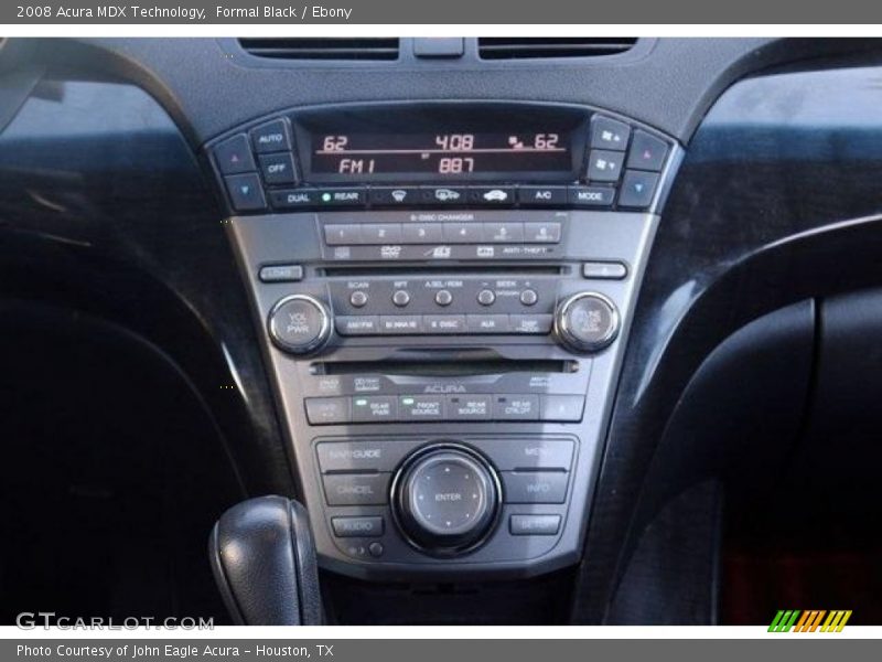 Formal Black / Ebony 2008 Acura MDX Technology