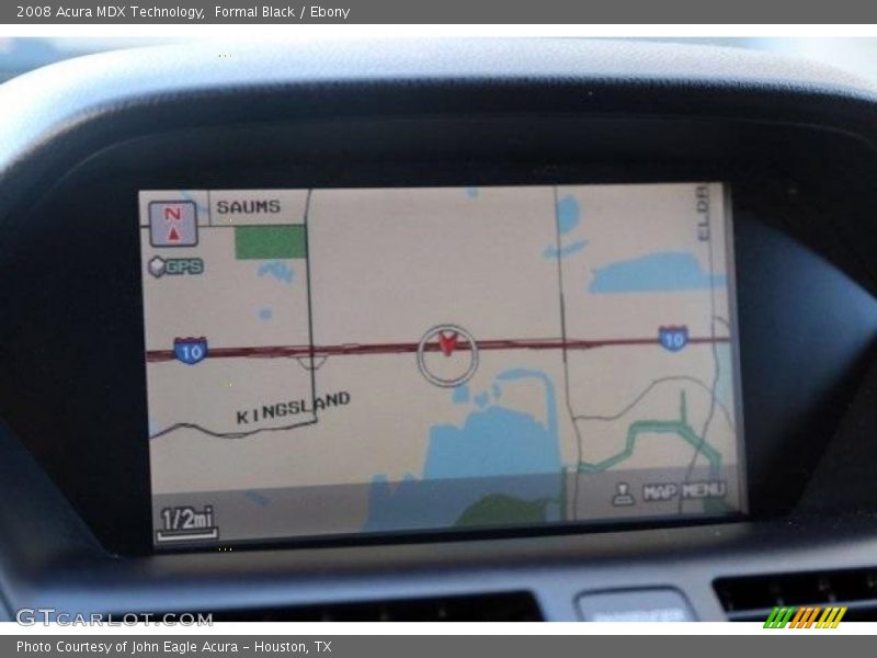 Formal Black / Ebony 2008 Acura MDX Technology