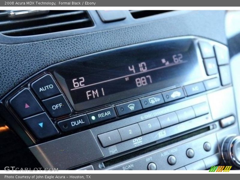 Formal Black / Ebony 2008 Acura MDX Technology