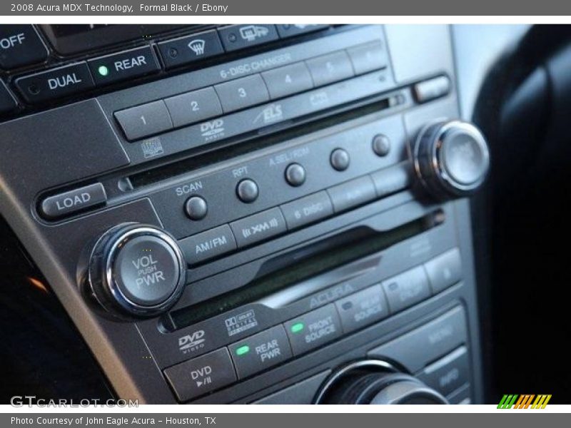 Formal Black / Ebony 2008 Acura MDX Technology