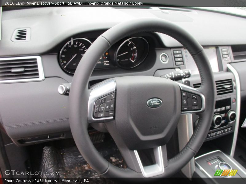 Phoenix Orange Metallic / Ebony 2016 Land Rover Discovery Sport HSE 4WD