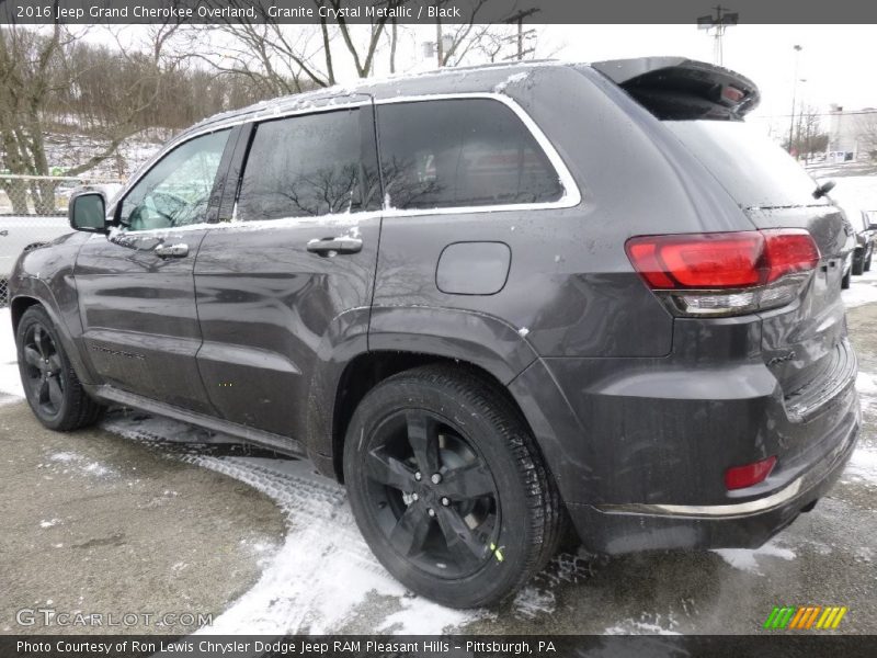  2016 Grand Cherokee Overland Granite Crystal Metallic