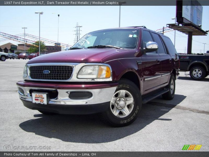 Dark Toreador Red Metallic / Medium Graphite 1997 Ford Expedition XLT