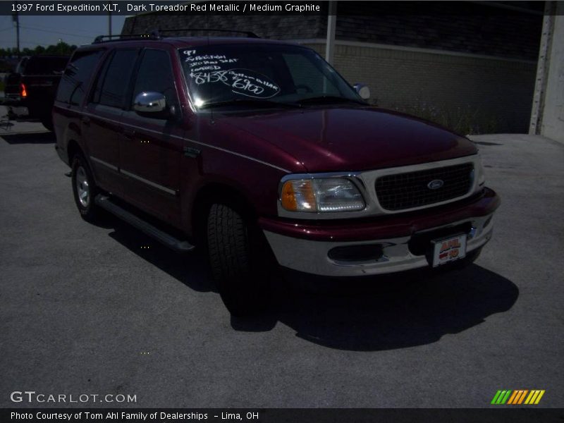 Dark Toreador Red Metallic / Medium Graphite 1997 Ford Expedition XLT