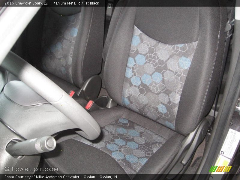 Titanium Metallic / Jet Black 2016 Chevrolet Spark LS