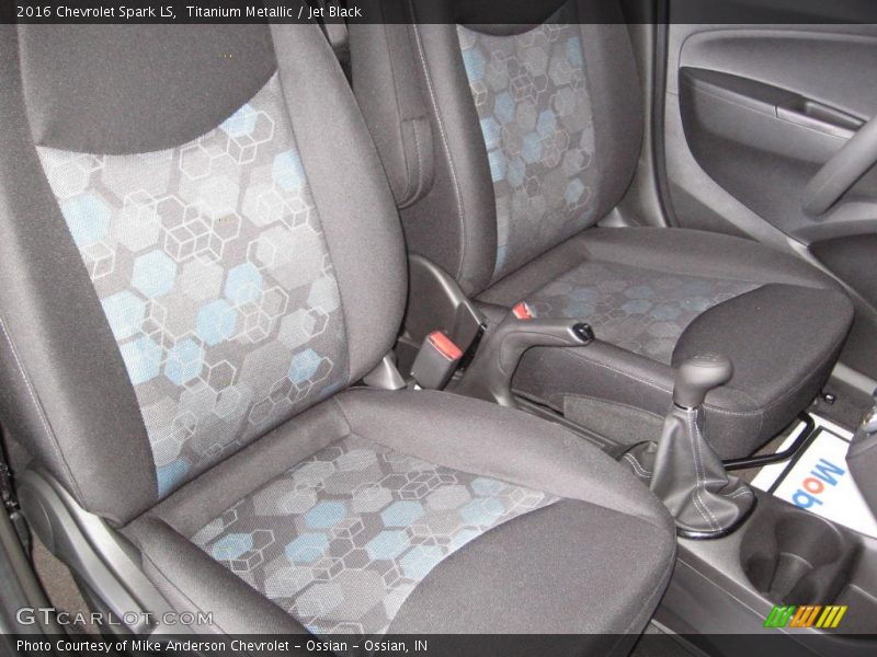 Titanium Metallic / Jet Black 2016 Chevrolet Spark LS