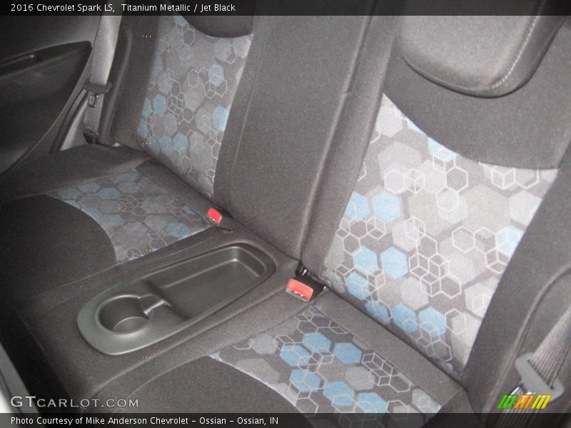 Titanium Metallic / Jet Black 2016 Chevrolet Spark LS