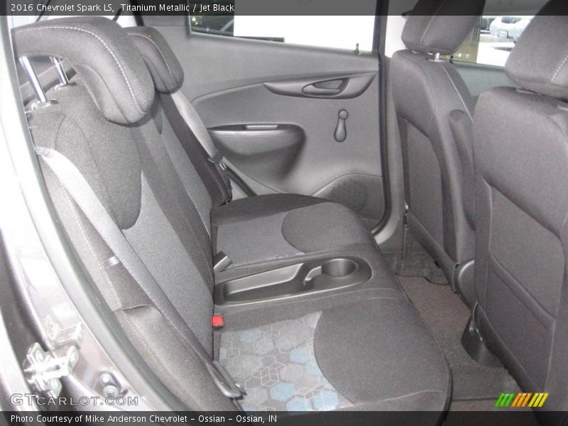 Titanium Metallic / Jet Black 2016 Chevrolet Spark LS