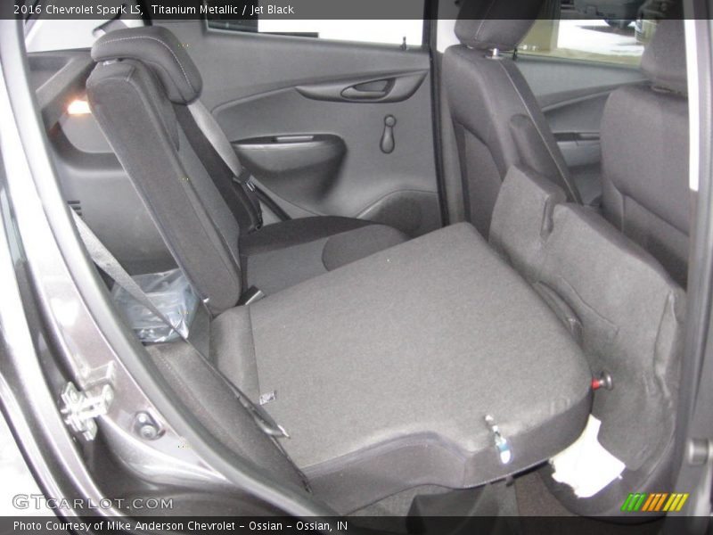 Titanium Metallic / Jet Black 2016 Chevrolet Spark LS